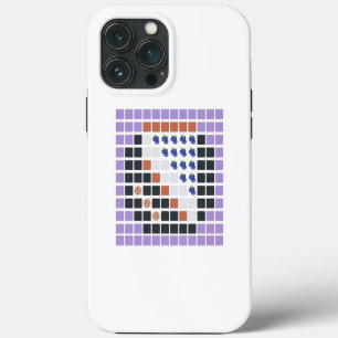 Blueberry Cheesecake (Emoji Art) iPhone 13 Pro Max Case