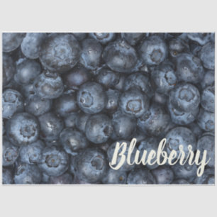 Blueberry Close Up Detail for Vegans Tissue Paper