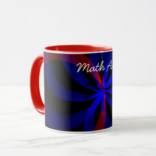 Blueberry Colour Centre Geometric Coffee Mug