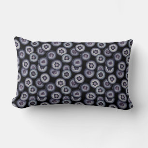 blueberry cross-section pattern lumbar cushion