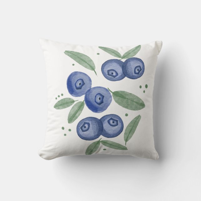 blueberry cushion (Front)