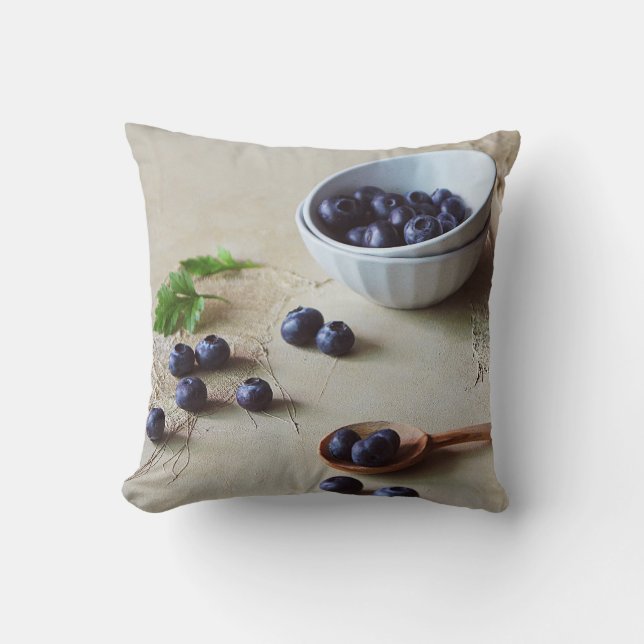 blueberry cushion (Front)