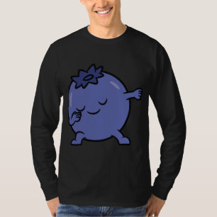 Blueberry Dabbing Blueberry Fruit Love Blueberries T-Shirt