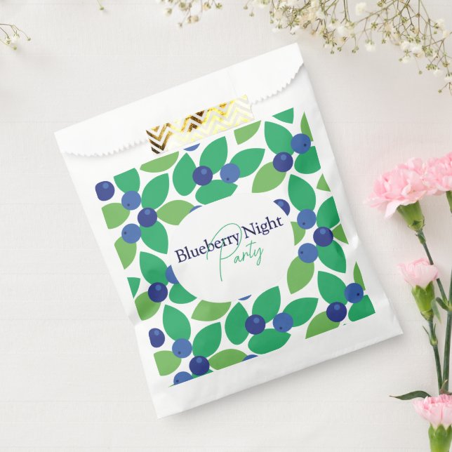 Blueberry. Favour Bag (Sealed)