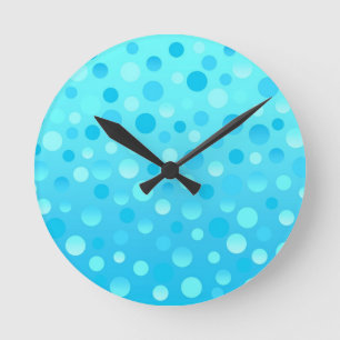 Blueberry Fizz clock round