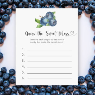 Blueberry - Guess the sweet mess game