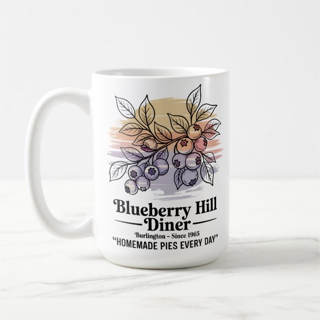Blueberry Hill Diner Coffee Mug (Left)