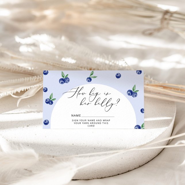 Blueberry how big is mummy's belly enclosure card (Creator Uploaded)