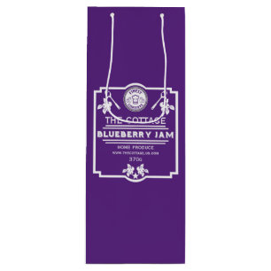 Blueberry Jam Seller Wine Gift Bag