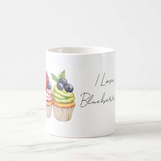Blueberry Lover Coffee Mug (Center)