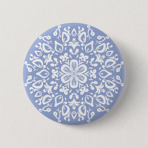 Blueberry Mandala 6 Cm Round Badge