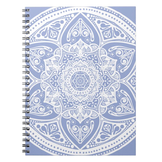Blueberry Mandala Notebook (Front)