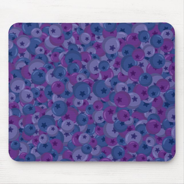 Blueberry Medley Mouse Pad (Front)
