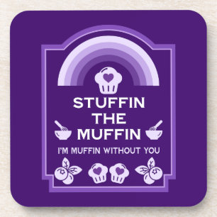 Blueberry Muffin Baker Coaster