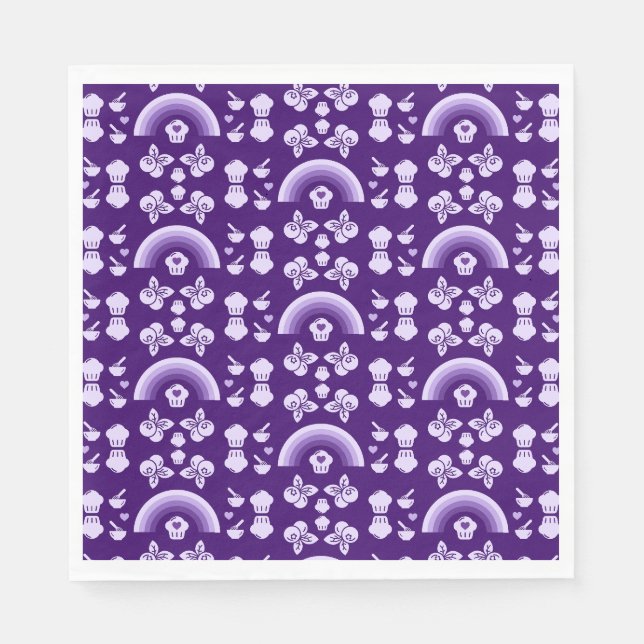 Blueberry Muffin Baker Napkin (Front)