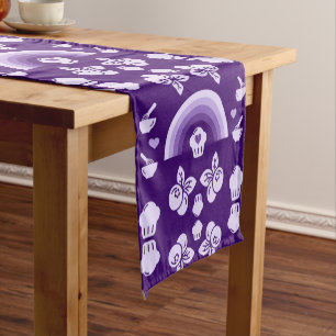 Blueberry Muffin Baker Short Table Runner