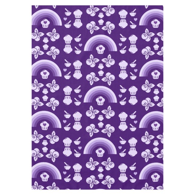 Blueberry Muffin Baker Tablecloth (Front)