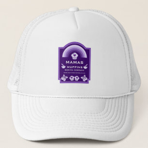Blueberry Muffin Baker Trucker Hat