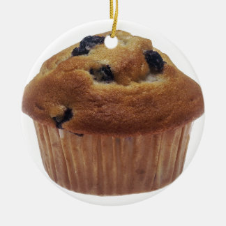 Blueberry Muffin Ceramic Tree Decoration