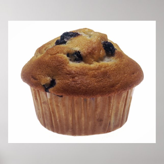 Blueberry Muffin Poster (Front)