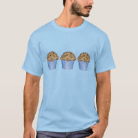 Blueberry Muffins Blue Breakfast Muffin Tee Shirt