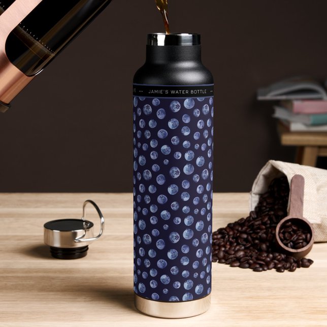 Blueberry Name Thor Copper Vacuum-Insulate Water Bottle (Blueberry Name Thor Copper Vacuum-Insulate Water Bottle)