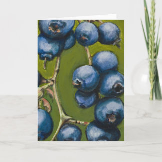 Blueberry Notecard