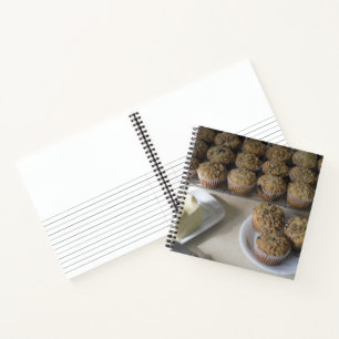 Blueberry Oatmeal Muffins Notebook