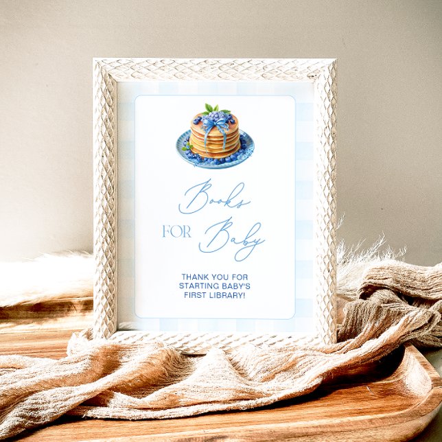 Blueberry Pancake Baby Brunch Books for Baby Poster (Creator Uploaded)