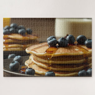 Blueberry Pancakes Jigsaw Puzzle