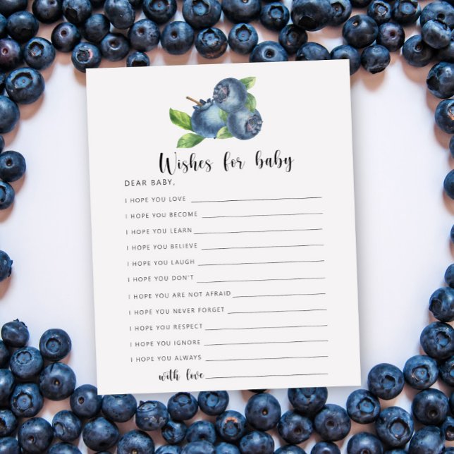 Blueberry - Party game | wishes for baby (Creator Uploaded)