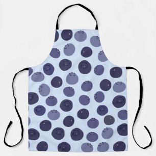 Blueberry Pattern Apron