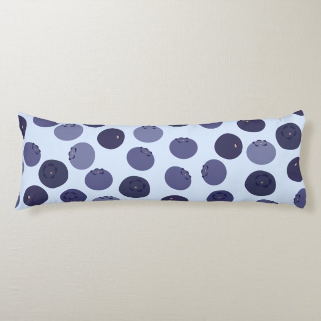 Blueberry Pattern Body Cushion (Front)