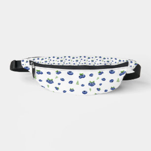 Blueberry Pattern Bum Bags