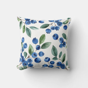 Blueberry pattern cushion