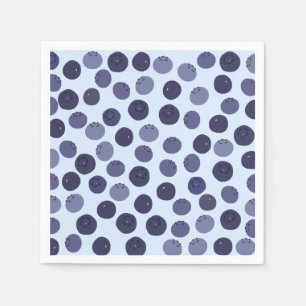 Blueberry Pattern Napkin