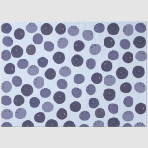 Blueberry Pattern Tissue Paper