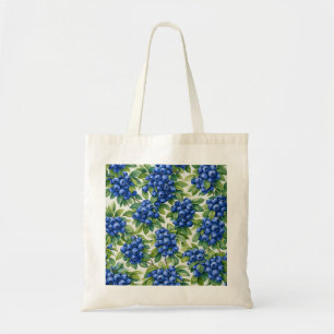 Blueberry Pattern Tote Bag