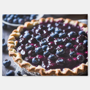 Blueberry Pie Magnet