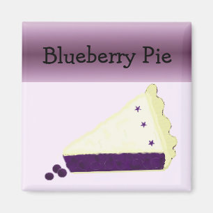 Blueberry Pie Magnet