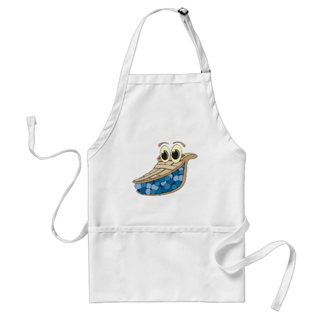 Blueberry Pie Standard Apron (Front)
