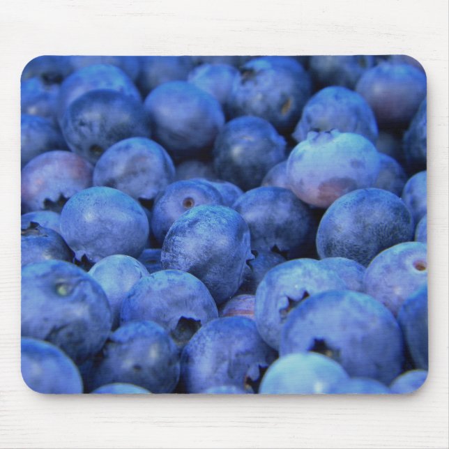 blueberry pile mouse pad (Front)
