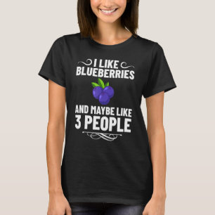 Blueberry Plant Blueberries Farmer Bush Tree Muffi T-Shirt