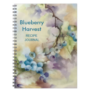 Blueberry Recipe Notebook