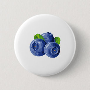 Blueberry Shirt Adult Men Women Kids Blueberry Cos 6 Cm Round Badge