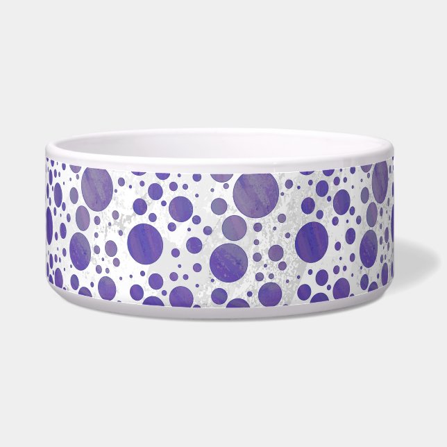Blueberry Smear Polka Dot (Right)