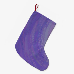 Blueberry Smear Small Christmas Stocking