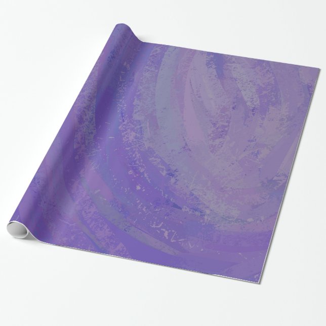 Blueberry Smear Wrapping Paper (Unrolled)