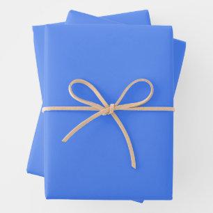 Blueberry Solid Colour Wrapping Paper Sheet