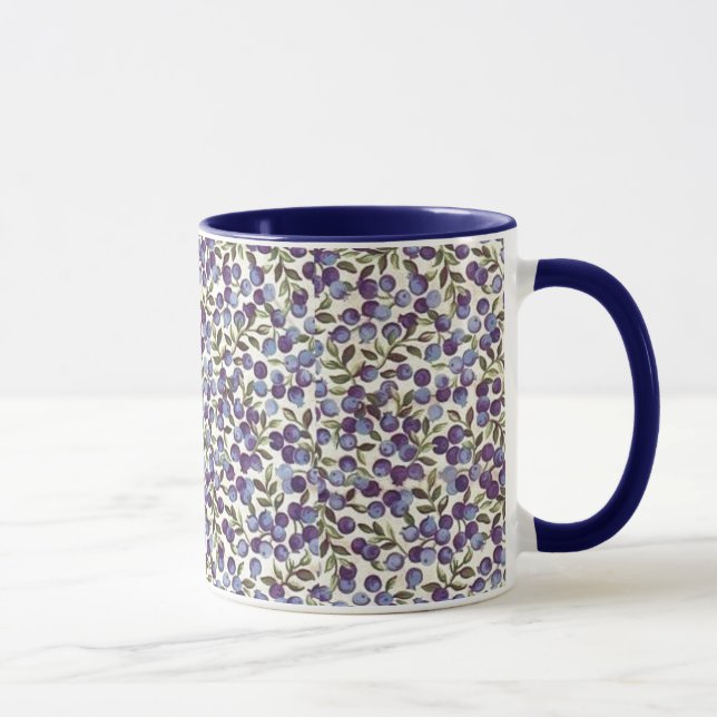 Blueberry Teacup Mug (Right)